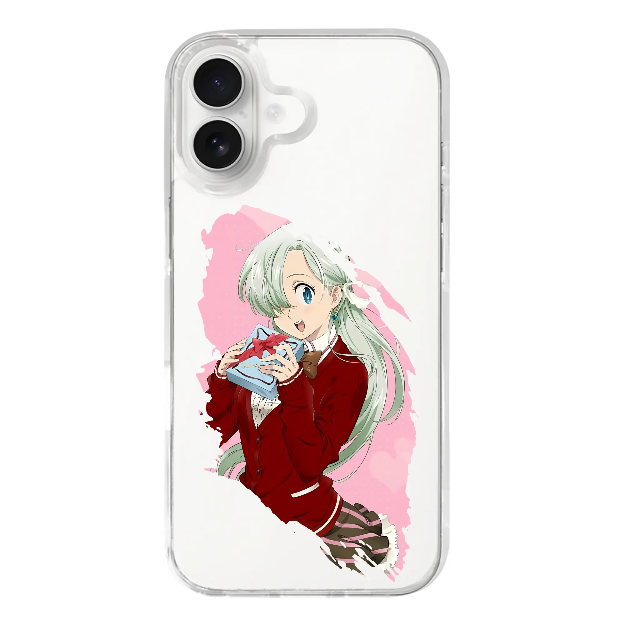 七つの大罪 グッズ エリザベス - iPhone 17シリーズ 透明スマホケース – 薄型・耐衝撃・精密フィット保護カバー